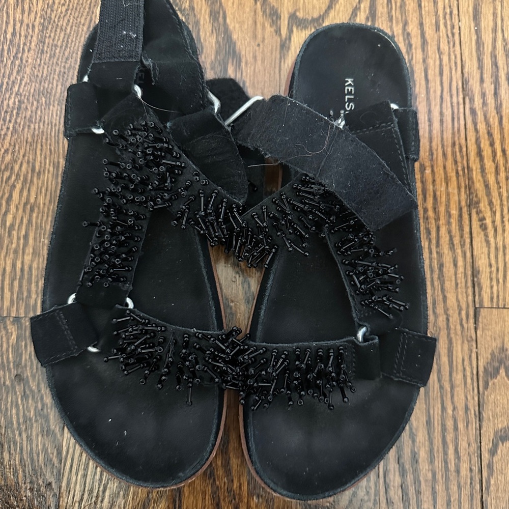 Black sandals